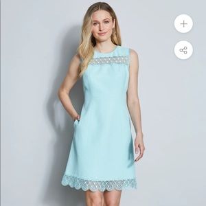 Elie Tahari Lace Insert Dress Size 8 NWT